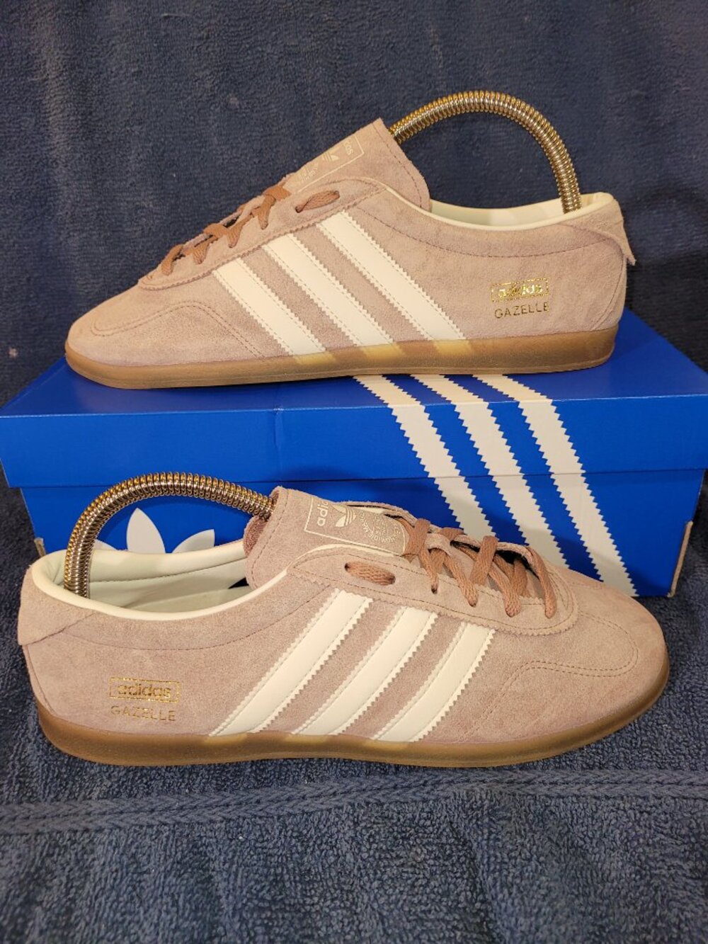 Adidas Gazelle Women's Size 8.5 Warm Clay Off White Sneakers JR5013 (#2216)